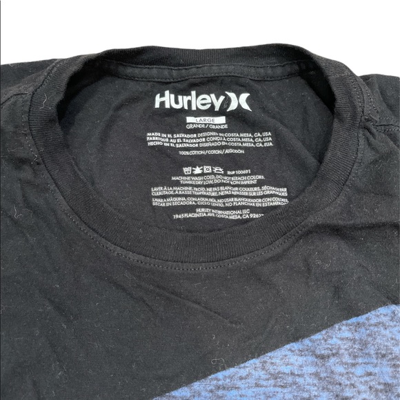 Hurley Stripe T-Shirt - Picture 2 of 2